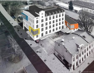 Biura w dawnej łódzkiej fabryce