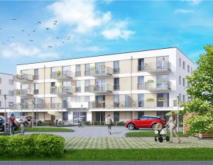 Na Osiedlu Słonecznym rośnie pierwszy budynek