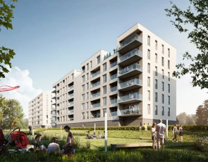 [Warszawa] Kolejny etap Green Mokotów z pozwoleniem na budowę