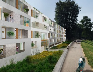 [Kraków] Mieszkania wzdłuż Bulwarów Wiślanych