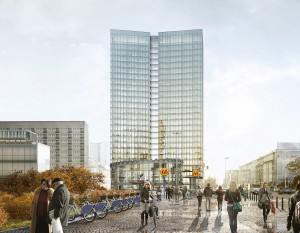 [Warszawa] Widok Towers w miejscu Universalu