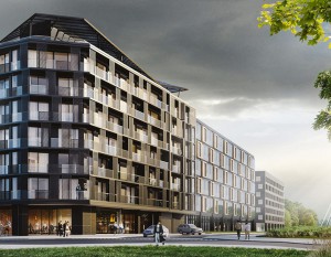 [Warszawa] Niezwykły apartamentowiec powstaje przy Elektrowni Powiśle