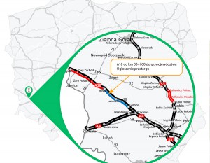 [Lubuskie/Dolnośląskie] GDDKiA ogłasza przetarg na trzeci z czterech odcinków przyszłej A18