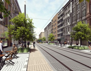 [Poznań] Budowa trasy tramwajowej w ulicy Ratajczaka coraz bliżej