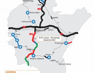 [Podkarpackie] Konsorcjum Mirbudu wycenia najtaniej budowę ostatniego w regionie odcinka Via Carpatia