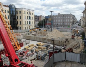 [Łódź] Maszyna TBM Katarzyna kontynuuje drążenie tunelu kolejowego