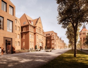 [Wrocław] Dawny Szpital kolejowy stanie się kompleksem Sudea