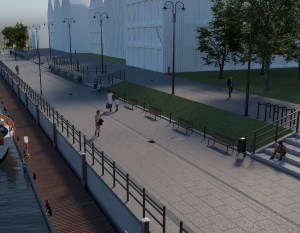 [Elbląg] Ruszyła przebudowa zachodniego nabrzeża rzeki