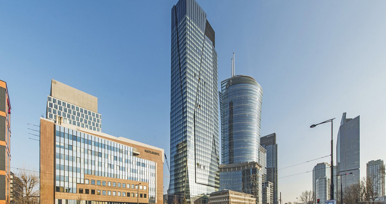 [Warszawa] The Bridge z gotową elewacją