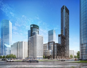 Nowy wieżowiec w centrum Warszawy