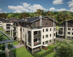 Stan surowy zamknięty osiedla Bernadowo Park w Gdyni