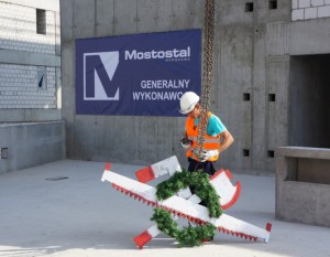 Osiedle Nowy Mokotów z wiechą