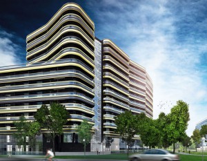 Nowy apartamentowiec w Warszawie