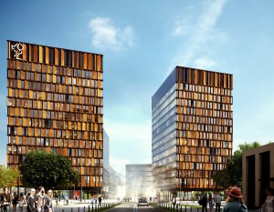 Skanska prezentuje łódzką Bramę Miasta