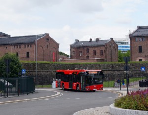 Dwa Urbino 12 electric w Norwegii