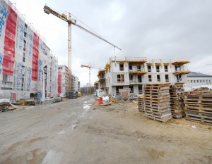 Osiedle Franciszkańskie pnie się w górę