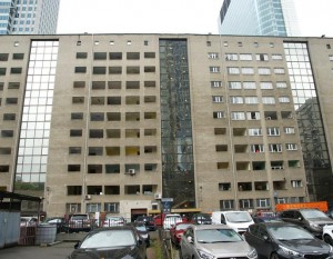 Rozbiórka przy Świętokrzyskiej w Warszawie