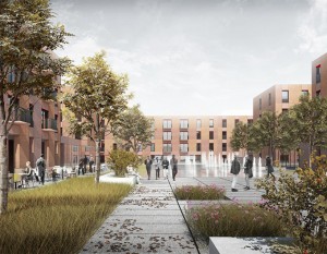 [Katowice] Nowy Nikiszowiec już z wiechą