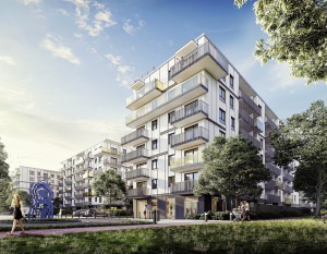 [Warszawa] Osiedle mieszkaniowe nad kanałem