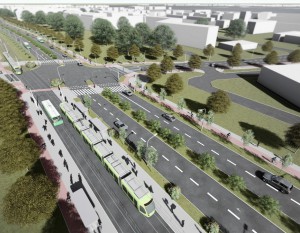 [Poznań] Tramwaj na Naramowice. Prace ziemne coraz bliżej