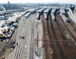 [Kraków] Kolejny etap prac w rejonie stacji Kraków Główny