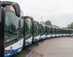 [Kraków] Pierwsze autobusy od Solarisa wyjechały na ulice