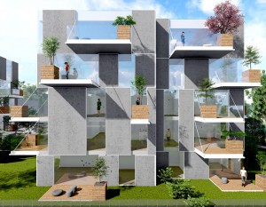 [Sopot] Oryginalna architektura przy stawie Reja