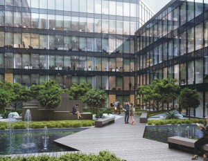 [Kraków] Postępują prace na budowie Tischnera Office