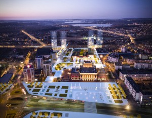 [Dąbrowa Górnicza] Ogłoszono konkurs na projekt rewitalizacji centrum miasta