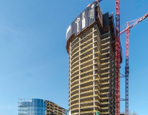 [Warszawa] Mennica Legacy Tower przekroczyła już 100 metrów
