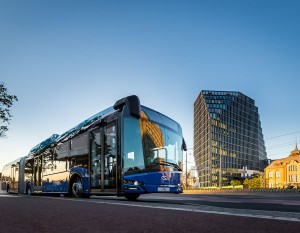 Autobusy gazowe Solarisa jadą do Paryża