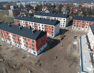 [Kraków] Pierwszy etap budowy osiedla komunalnego Przyzby-Zalesie na finiszu