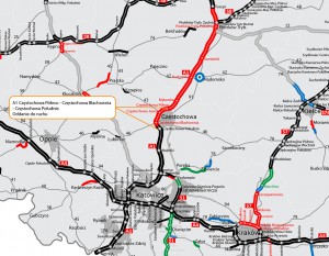 [Częstochowa] Autostradowa obwodnica będzie miała oświetlenie