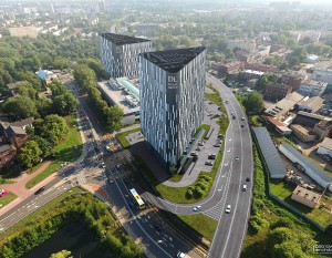 [Katowice] Eiffage zabiera się za budowę biurowca w centrum miasta