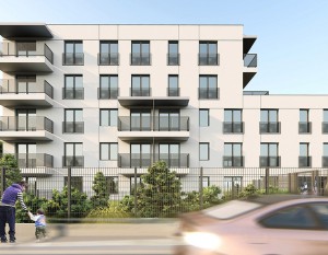 [Warszawa] Kaskadowy budynek stanie na Pradze Południe