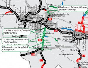 [Śląskie] Budowa fragmentu S1 za prawie miliard złotych