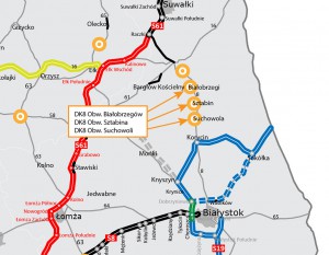 [Białystok] Siedem ofert w przetargu na fragment Via Carpatia
