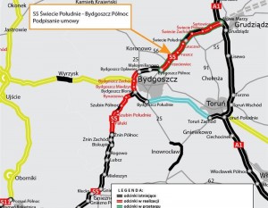 [Kujawsko-Pomorskie] Dokończą projektowanie i budowę S5 w okolicach Bydgoszczy