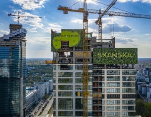 [Warszawa] Wieżowiec Generation Park Y osiągnął docelową wysokość