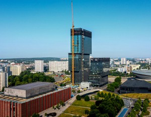 [Katowice] Najwyższy budynek w regionie będzie gotowy na początku 2022 roku