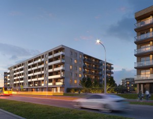 [Warszawa] Spravia buduje kolejny etap projektu Wiślany Mokotów