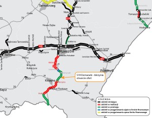 [Podkarpackie] Mostostal Warszawa z najniższą ofertą na budowę fragmentu S19