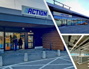 Aranżacja powierzchni trzech sklepów Action w rękach Reesco Retail