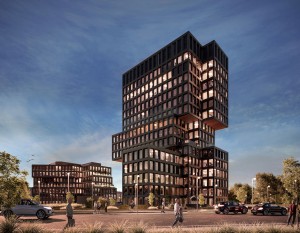 [Poznań] Przy Rondzie Rataje powstanie biurowiec Industrial