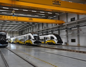 [Dolnośląskie] W Legnicy otwarto nową halę serwisową Kolei Dolnośląskich