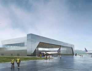 [Podkarpackie] Polimex buduje najnowocześniejszą w Polsce bazę obsługi technicznej samolotów