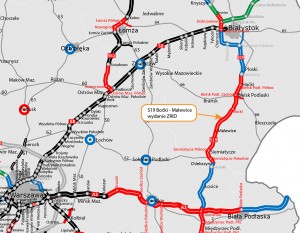 [Podlaskie] Kolejne pozwolenie na realizację odcinka drogi ekspresowej S19