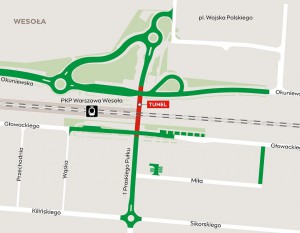 [Warszawa] Siedmiu wykonawców gotowych do budowy tunelu w Wesołej
