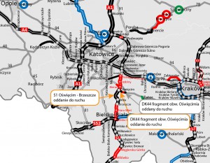 [Śląskie] Niebawem otwarty zostanie nowy odcinek drogi S1 Oświęcim – Brzeszcze