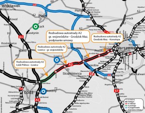 [Łódzkie/Mazowieckie] A2 z kompletem umów. Budimex poszerzy ostatni, najdłuższy odcinek